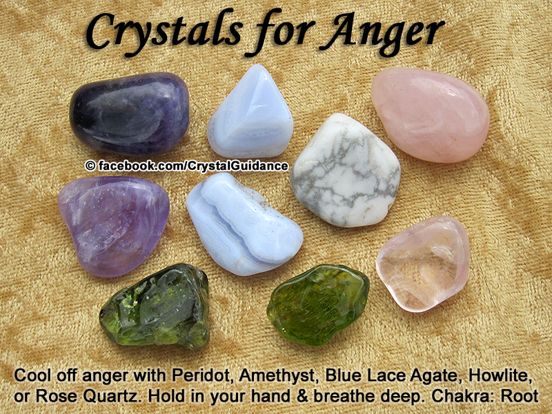 Crystals for Anger
