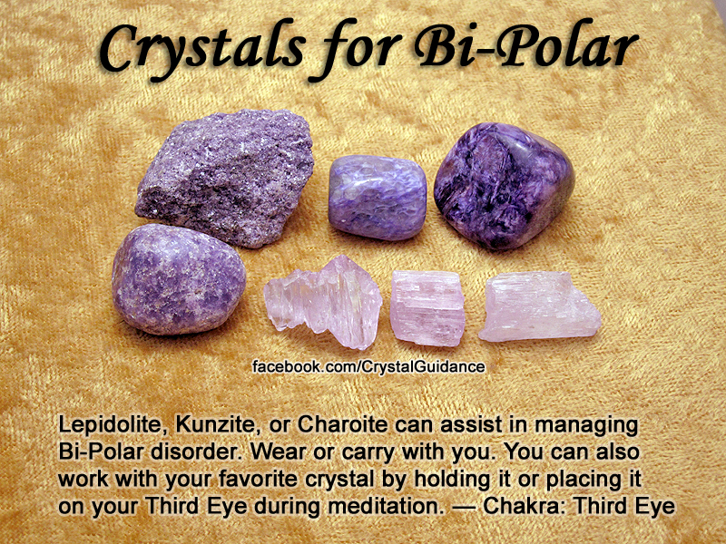 Crystals for Bi-Polar Disorder