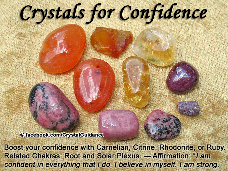 Crystals for Confidence