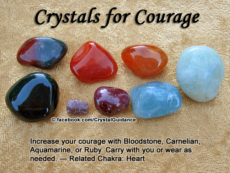 Crystals for Courage