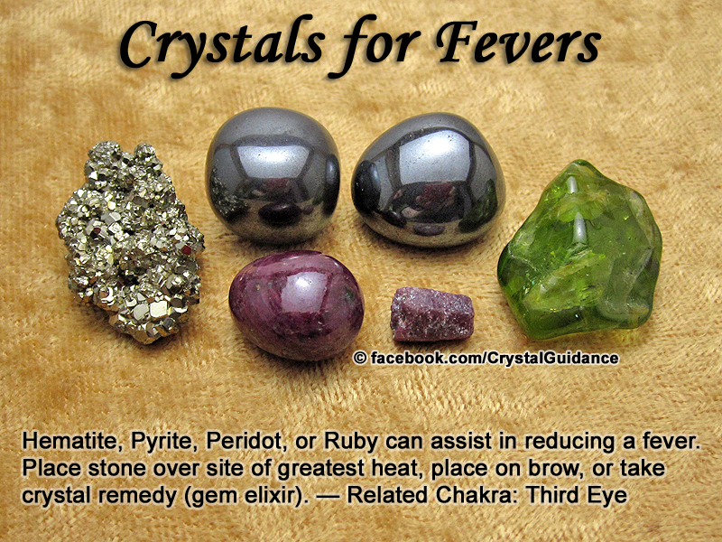 Crystals for Fevers