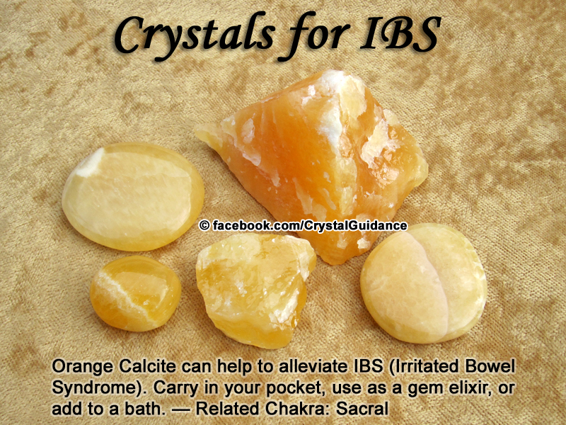 Crystals for IBS