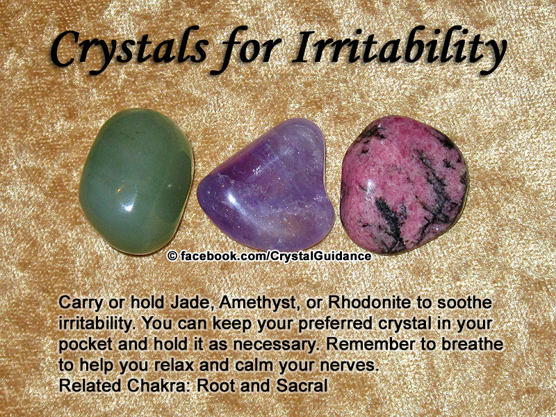 Crystals for Irritability