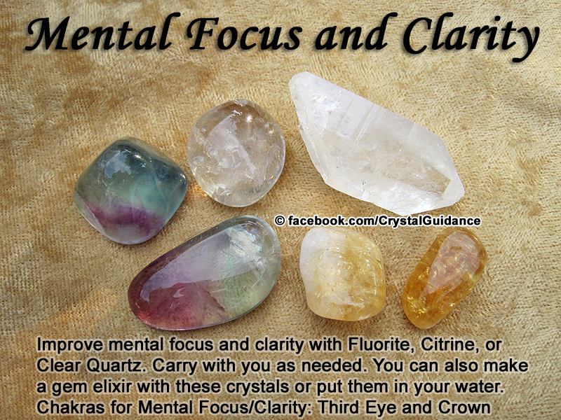 Crystals for Mental Focus and Clarity
