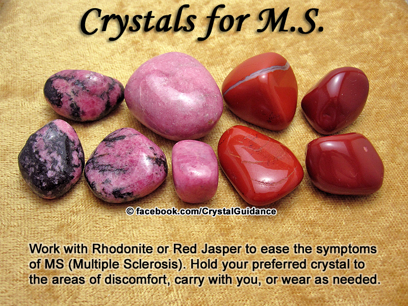 Crystals for Multiple Sclerosis