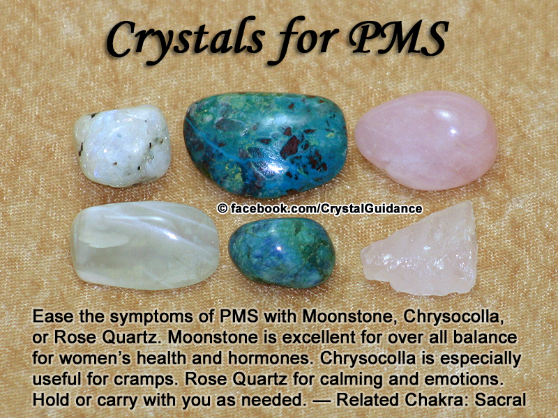 Crystals for PMS