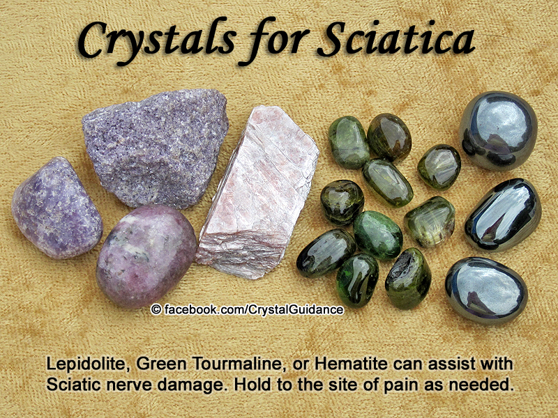 Crystals for Sciatica