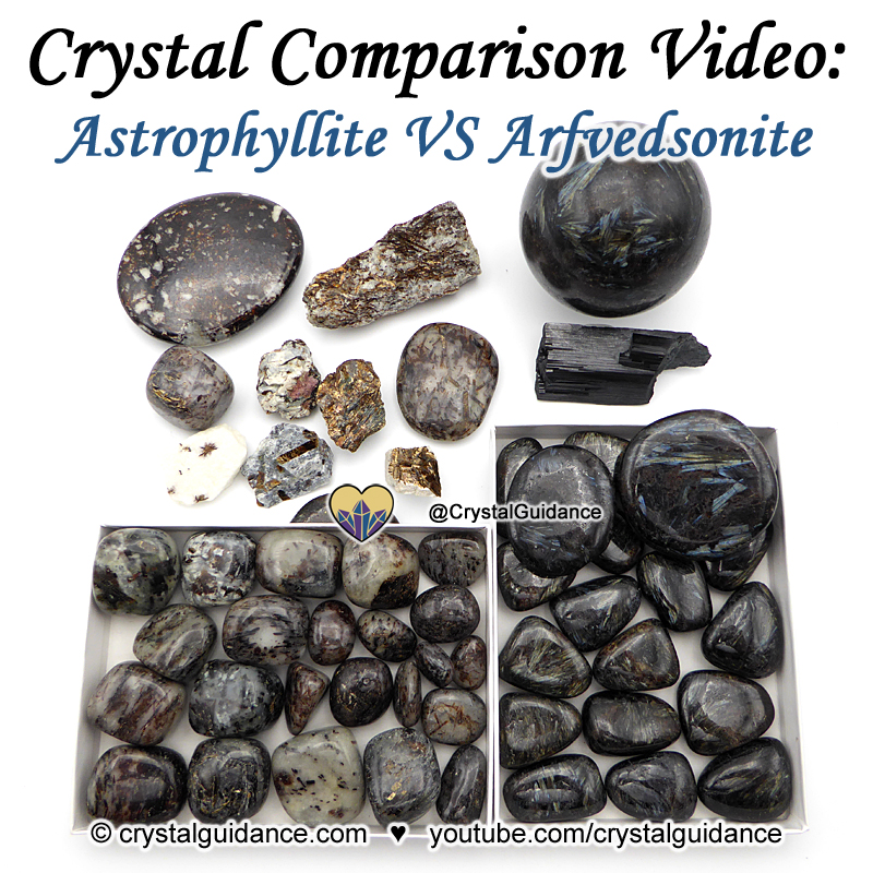 Astrophyllite VS Arfvedsonite