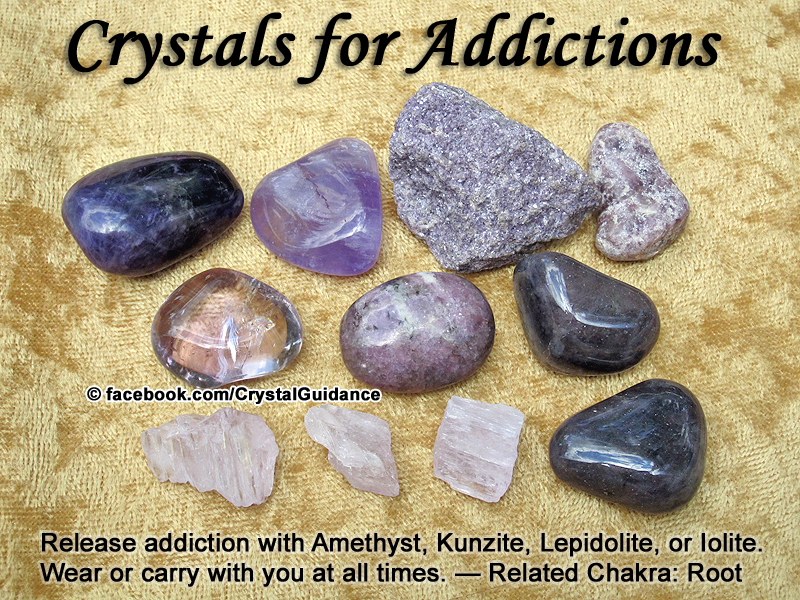 Crystals for Addictions