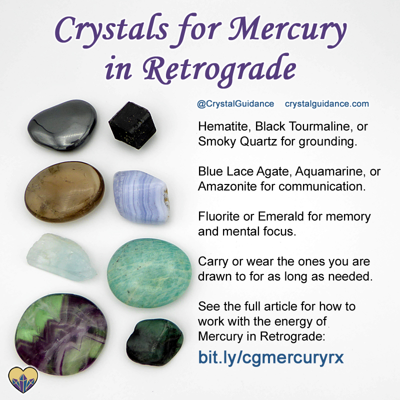 Crystals for Mercury Retrograde