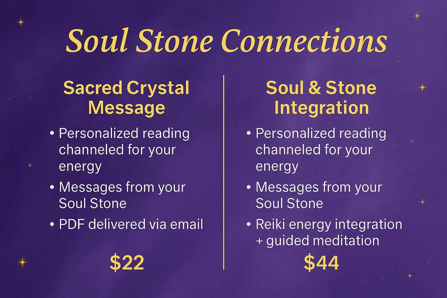 Soul Stone Connections Services